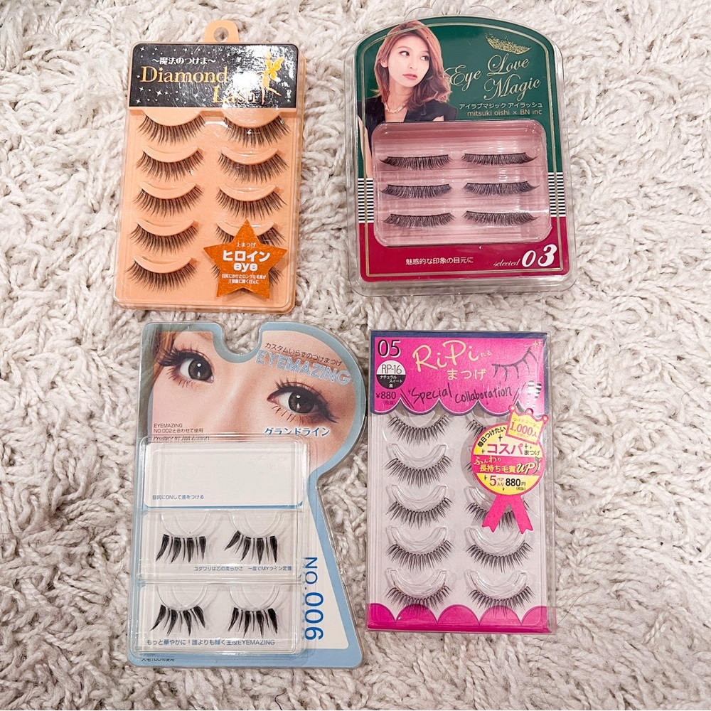 New fake lashes